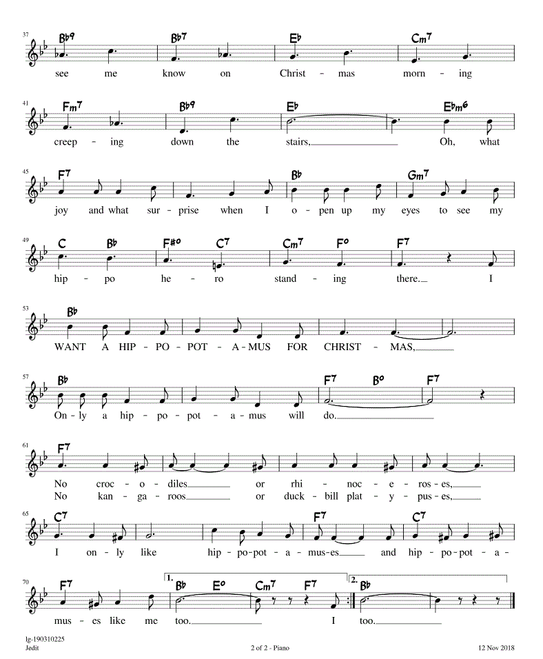 Sheet Music